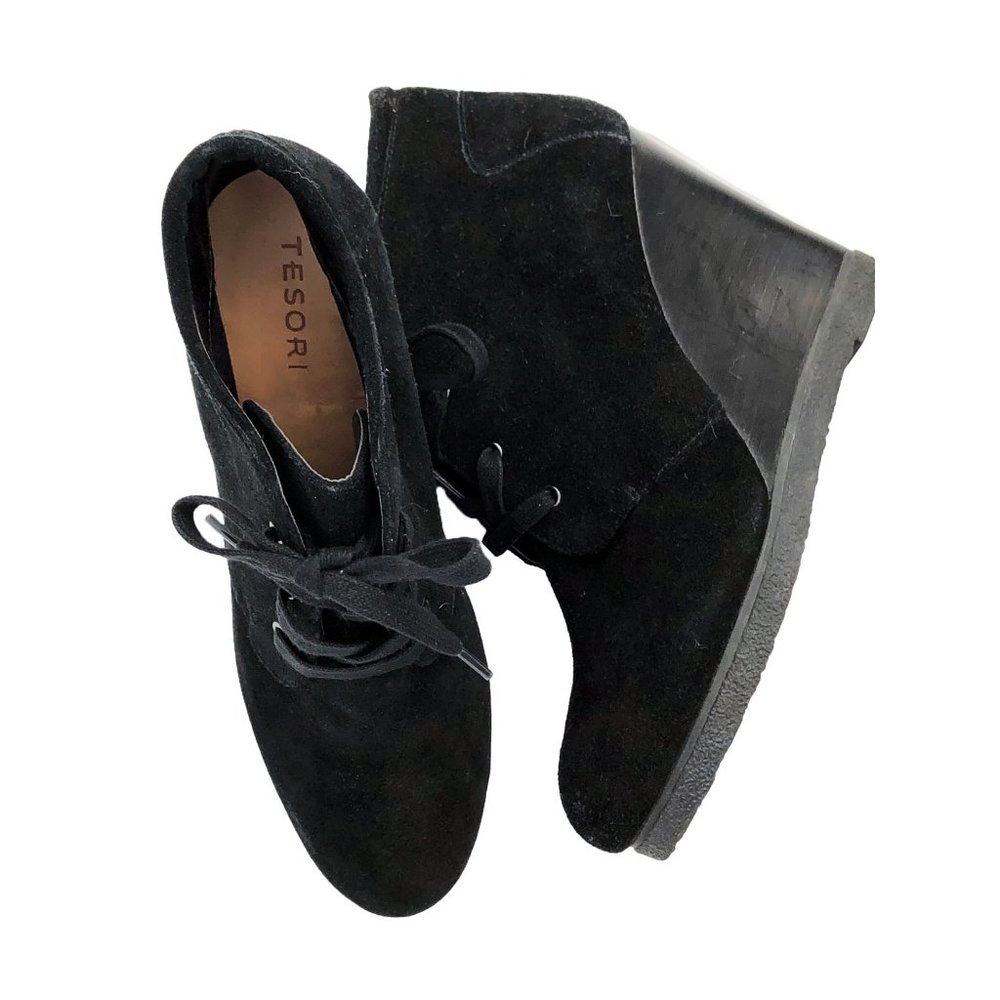 (NWOT) TESORI "Marissa" Wedge Bootie | Sz. 9.5